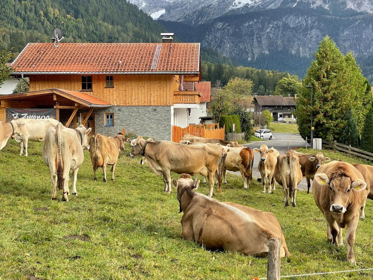 Ferienwohnung Haus Sieben Zwerge Ehrwald Exterior foto