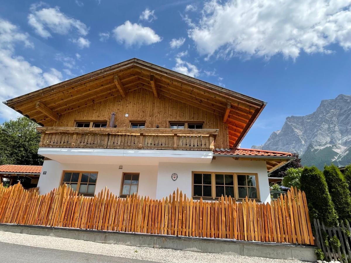 Ferienwohnung Haus Sieben Zwerge Ehrwald Exterior foto